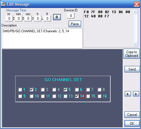 Set Playback Channel