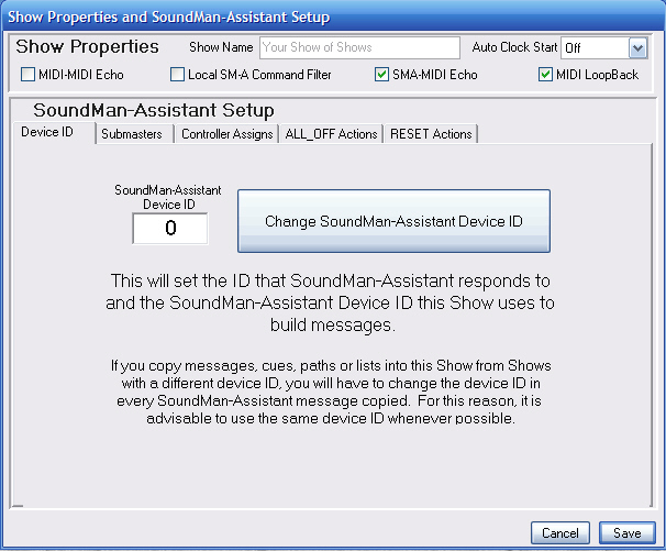 Show Properties